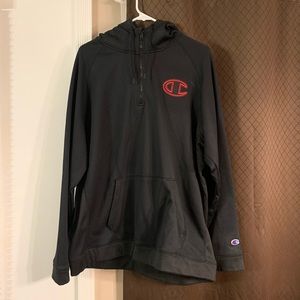 Champion Quarter Zip-Up Hoodie